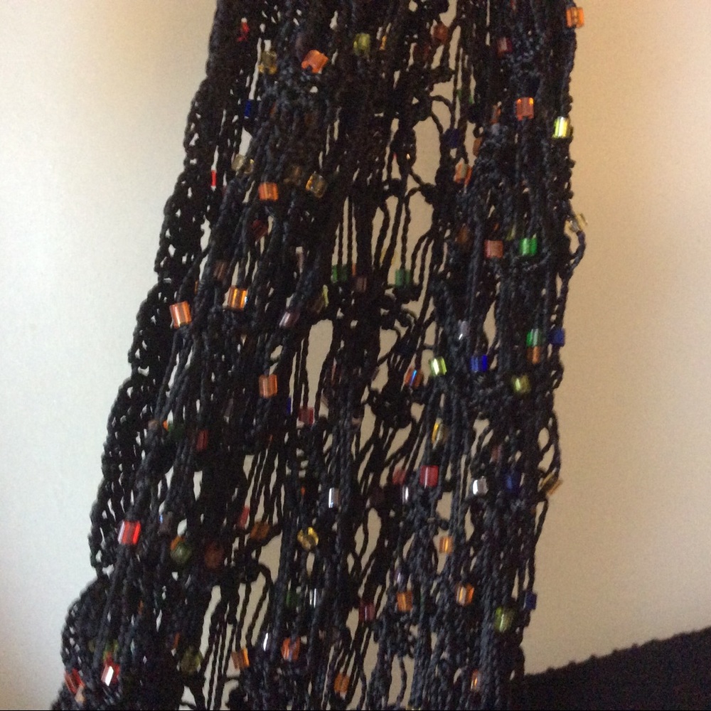 Fun Chico’s beaded scarf